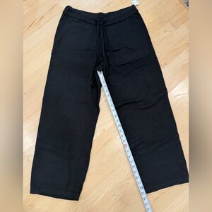 GAP Sweater Knit Black Dark Pants